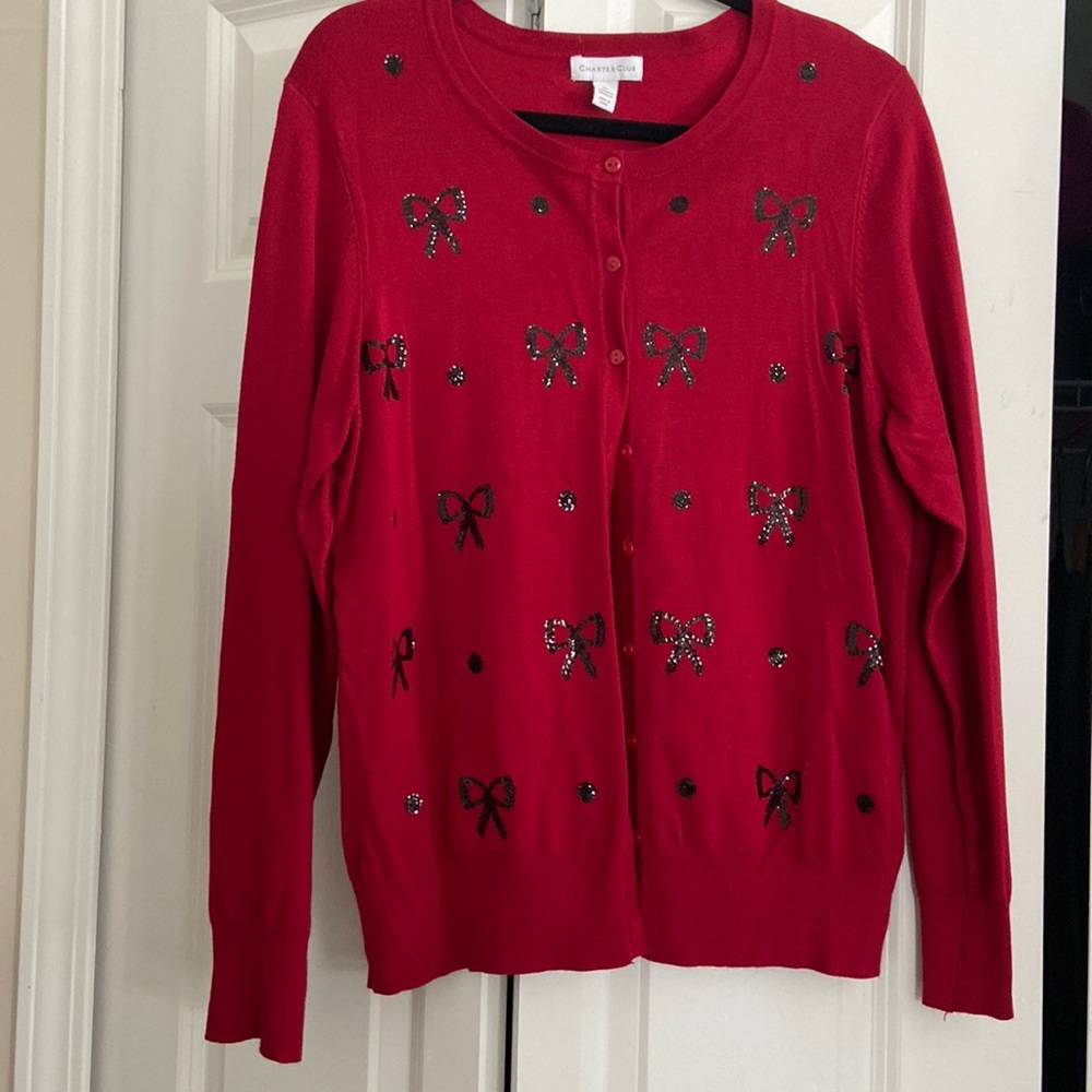 Charter Club Christmas sweater